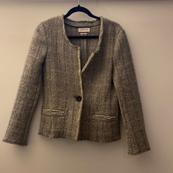 Isabel Marant grey tweed blazer - Picture 2 of 7